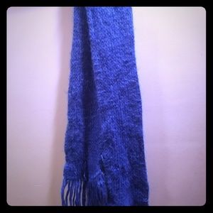 70s Royal Blue Scarf
